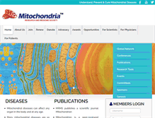 Tablet Screenshot of mitoresearch.org